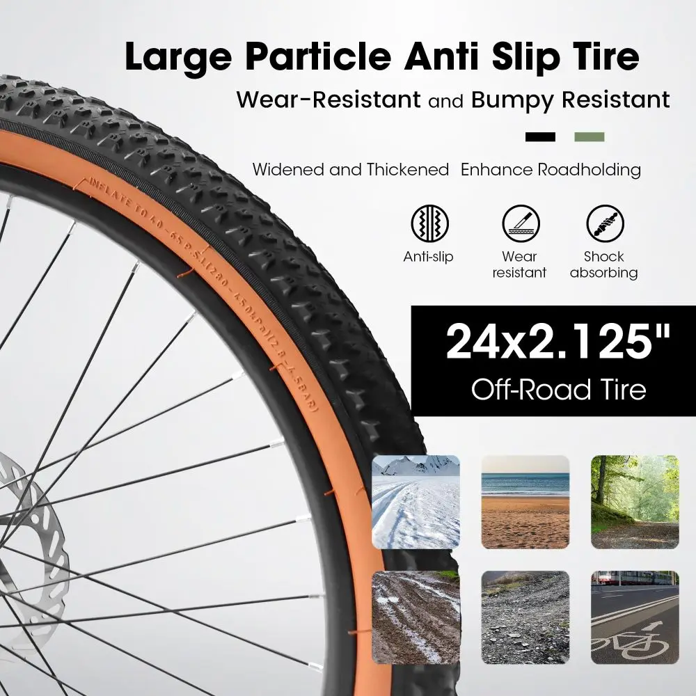 A24301 24 Inch Mountain Bike f - Commuter Biking recension och pris