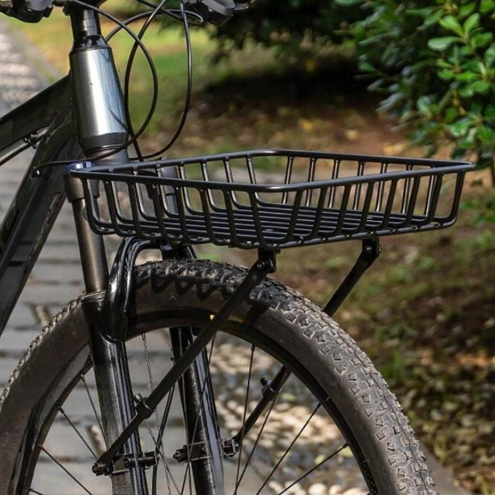 Aluminum Front Basket Lightwei - Cycling Commuting recension och pris