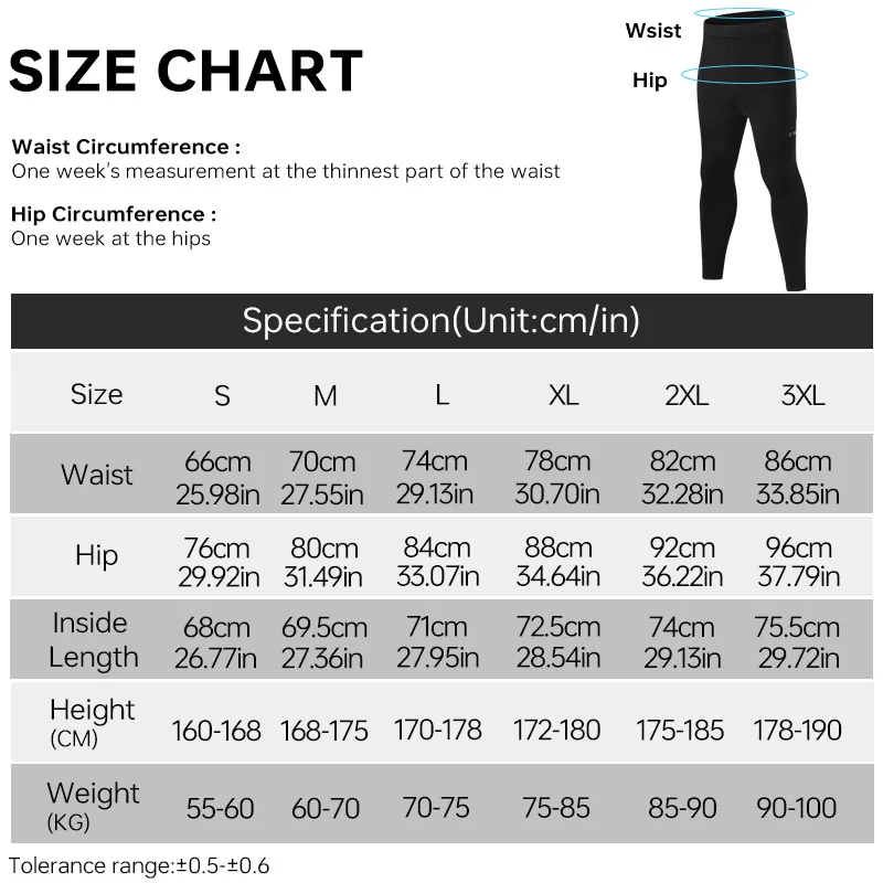 X-TIGER Men's Cycling Pants Wi - Cycling Commuter Pants recension och pris