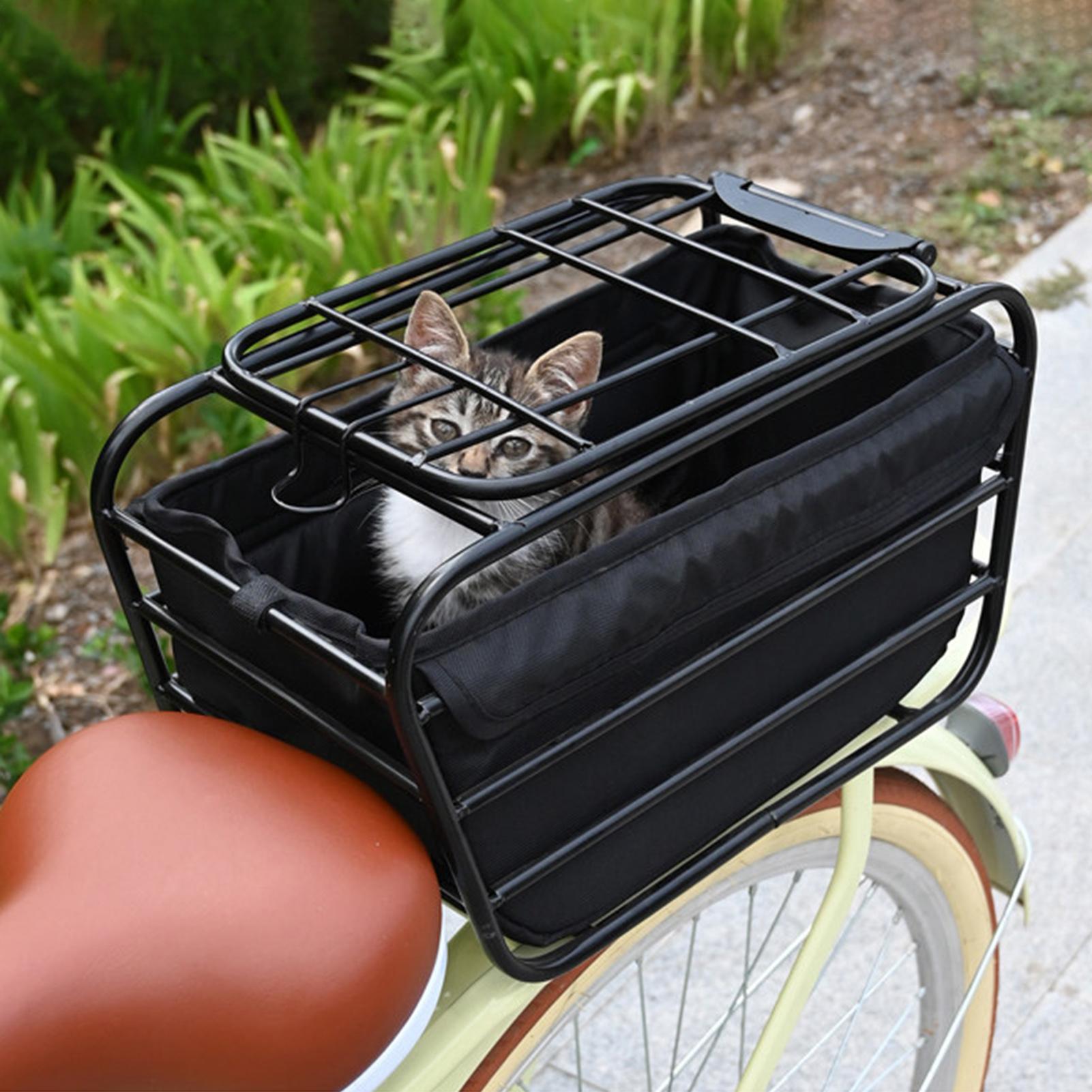 Bike Rear Basket Heavy Duty bi - Cycling Commuting recension och pris