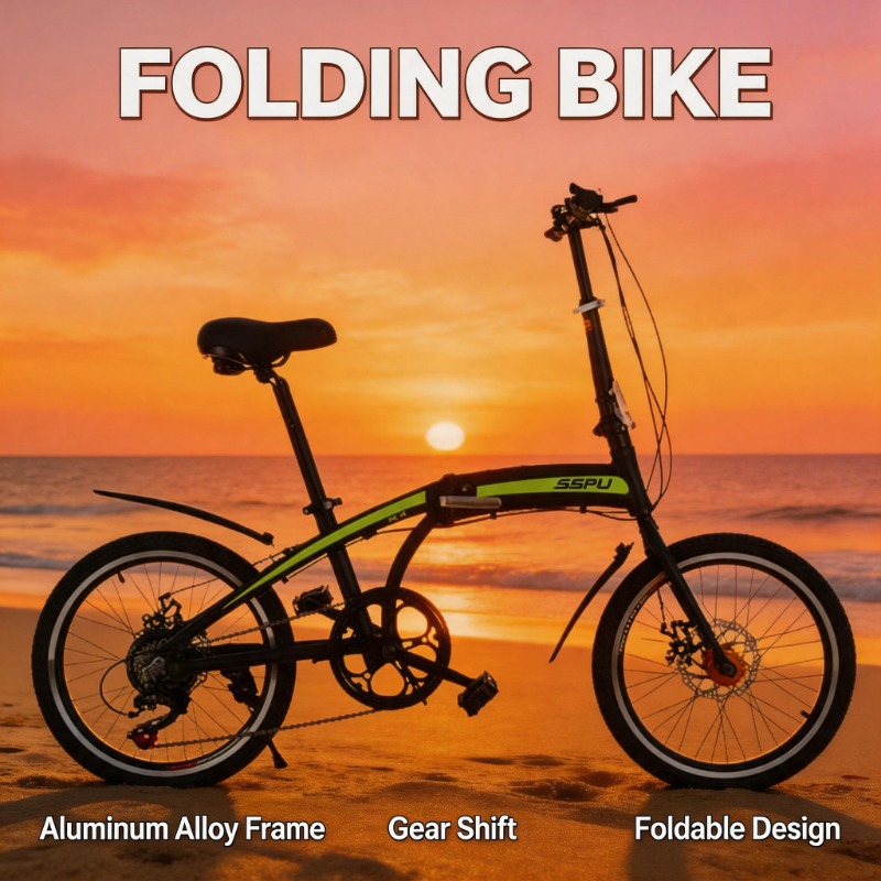 Folding Bike Ultralight Design - Commuter Biking recension och pris